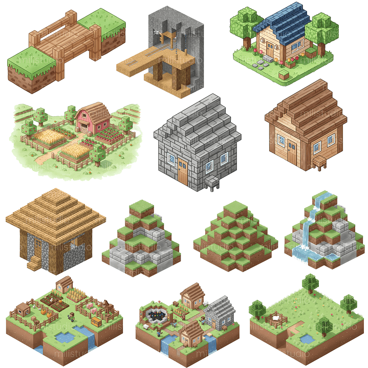 Kit Digital Minecraft 7