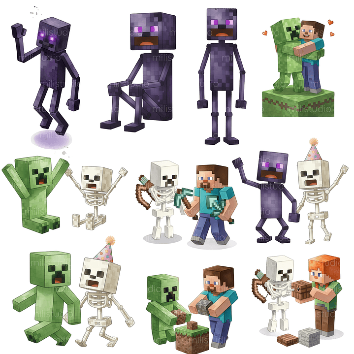 Kit Digital Minecraft 8