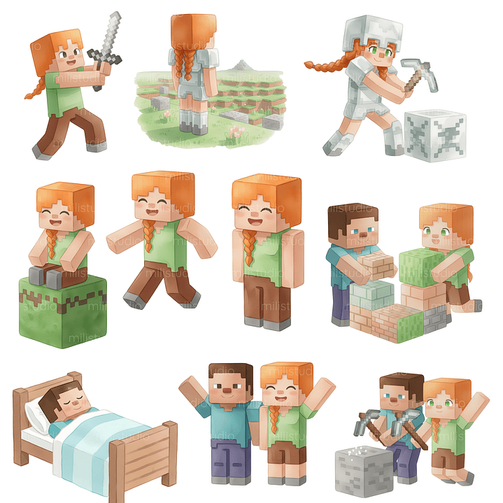 Kit Digital Minecraft 11