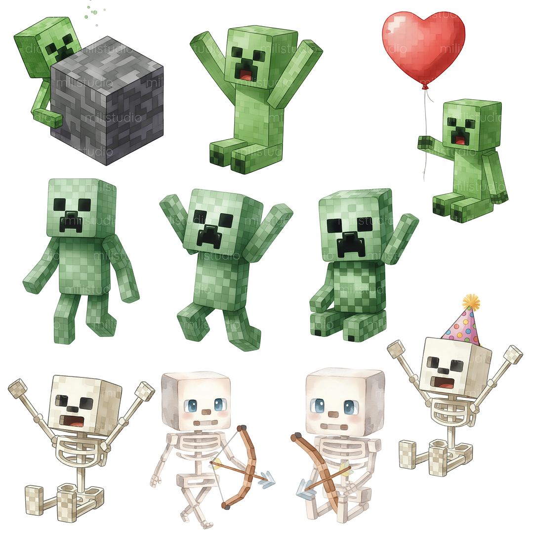 Kit Digital Minecraft 12