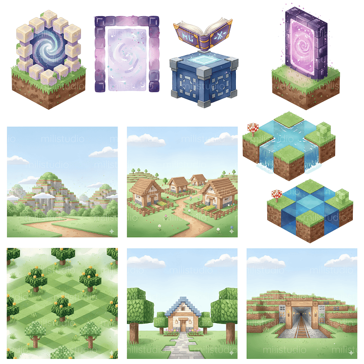 Kit Digital Minecraft 13