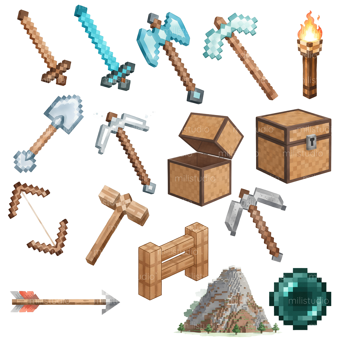 Kit Digital Minecraft 15