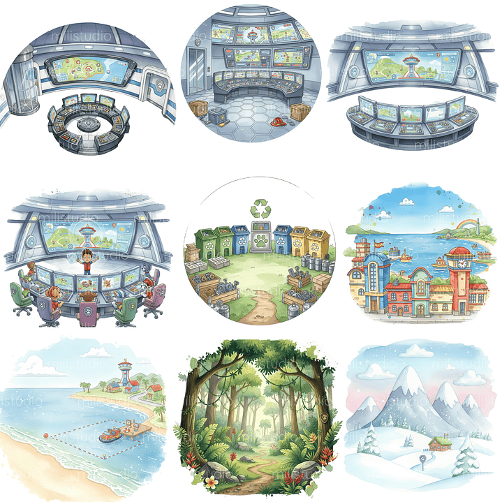 Kit Digital Patrulha Canina  7