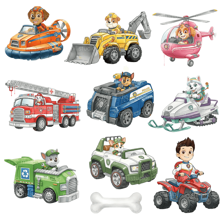 Kit Digital Patrulha Canina  8