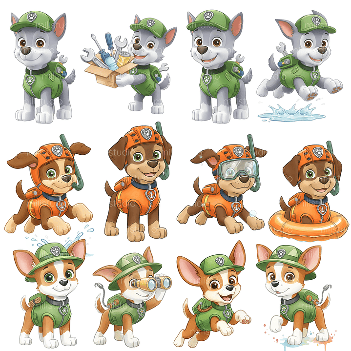 Kit Digital Patrulha Canina  10