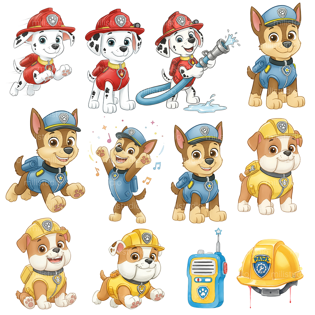 Kit Digital Patrulha Canina  12