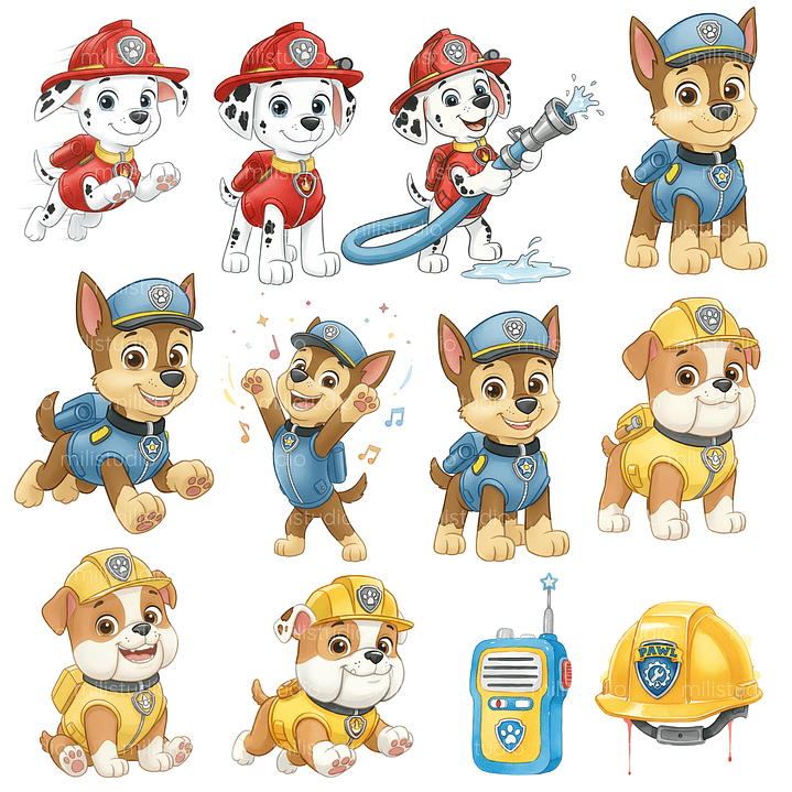 Kit Digital Patrulha Canina  12