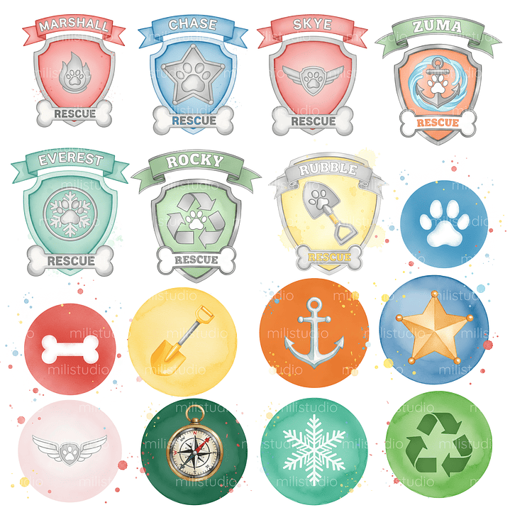 Kit Digital Patrulha Canina  13