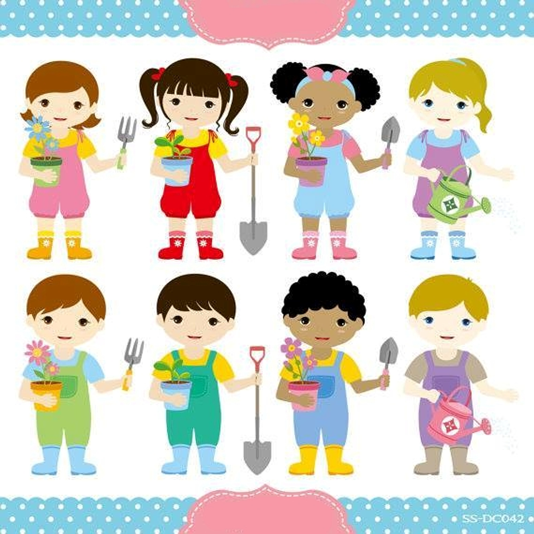 Kit Digital Pequenos Jardineiros  1