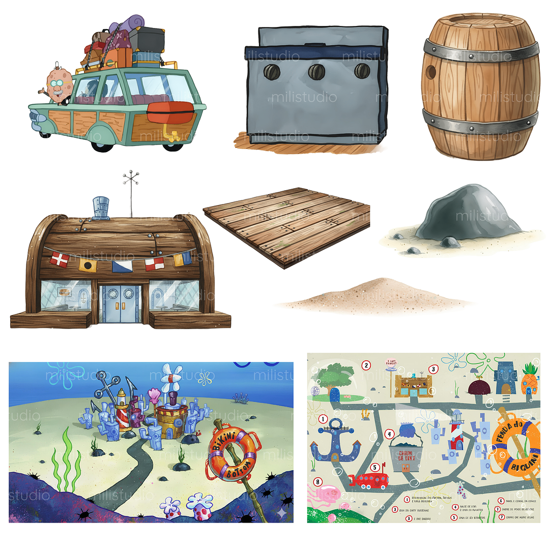 Kit Digital Bob Esponja  11