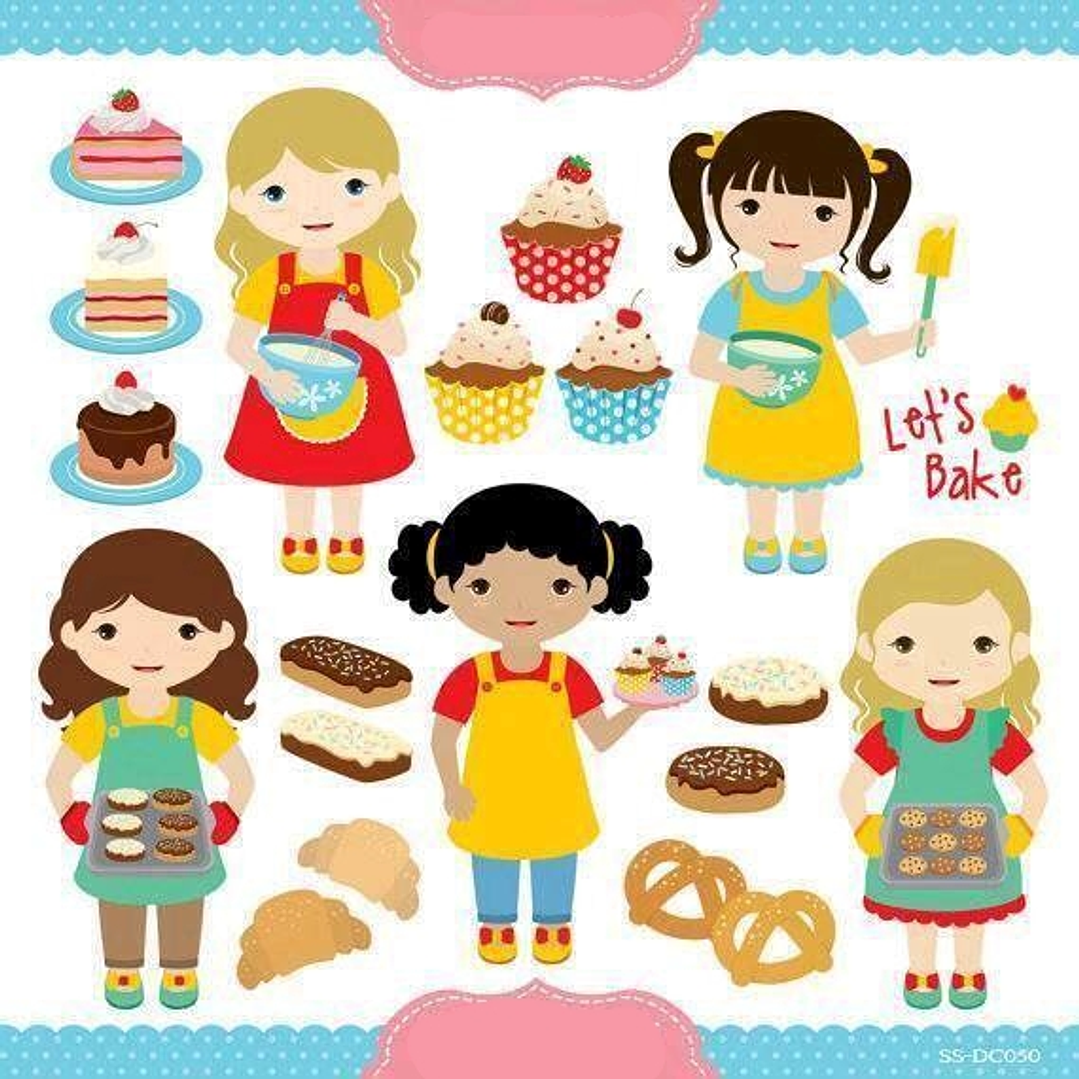 Kit Digital Meninas Boleira 1