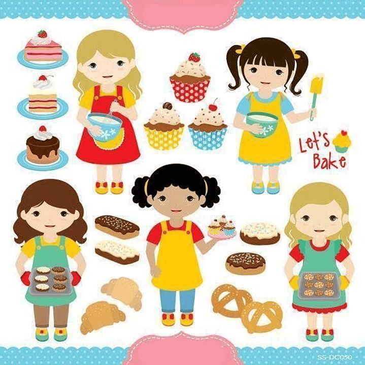 Kit Digital Meninas Boleira 1