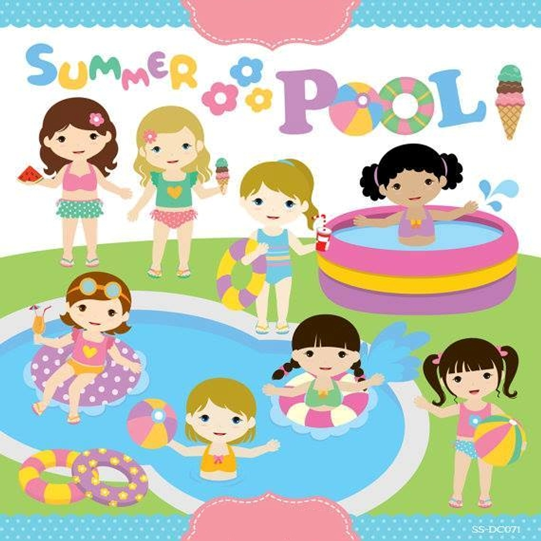 Kit Digital Pool Party  1