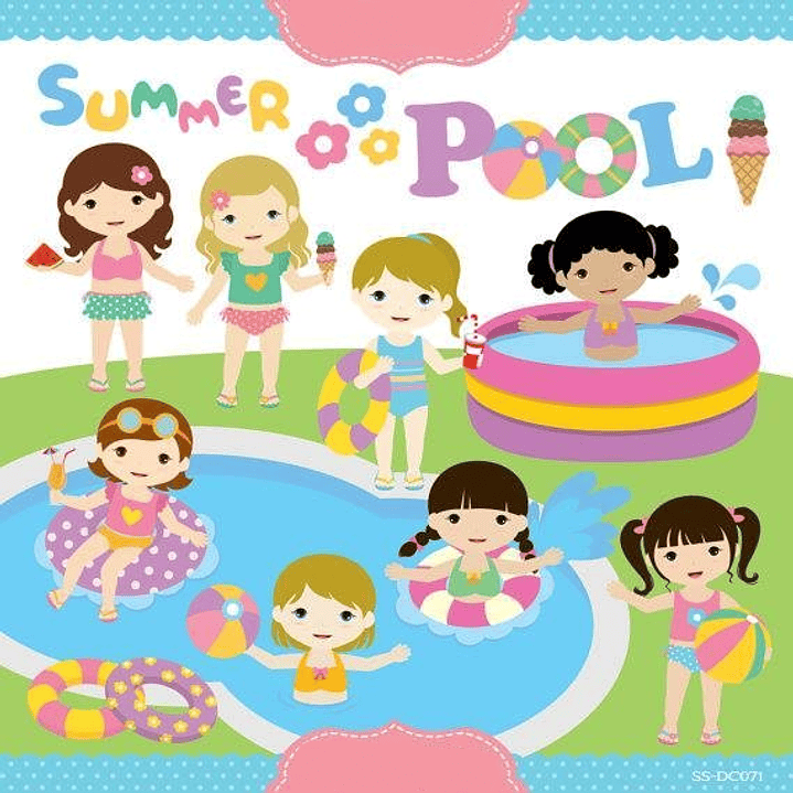 Kit Digital Pool Party  1