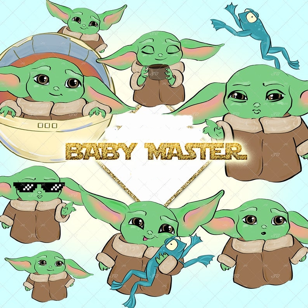 Kit Digital Star Wars Baby Master 1