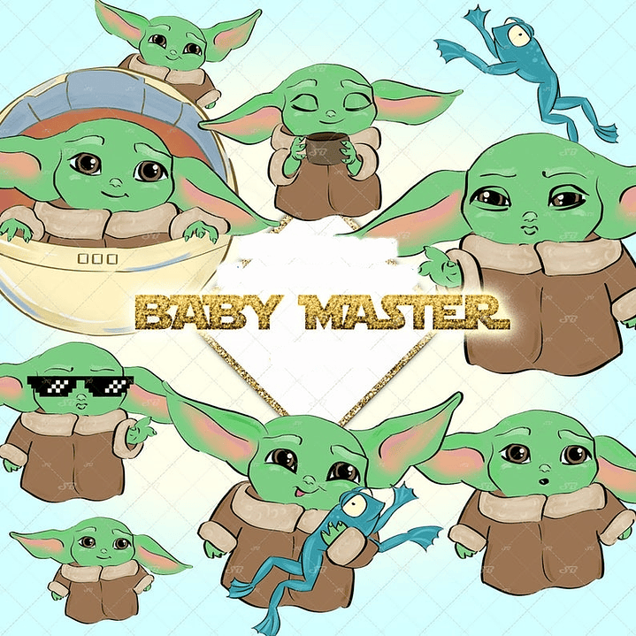 Kit Digital Star Wars Baby Master 1