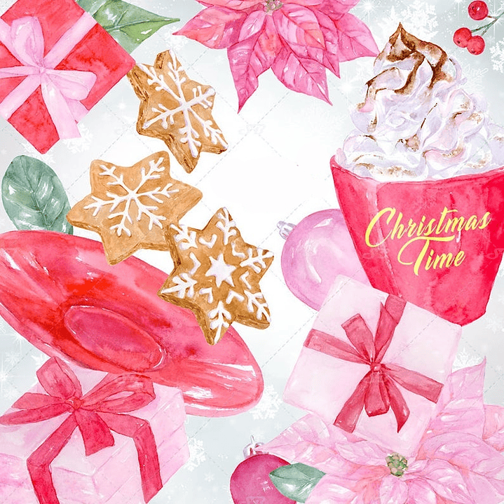 Kit Digital Elementos Natal 1