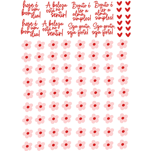 Arquivo Sublimação DTF UV Flores Rosas 