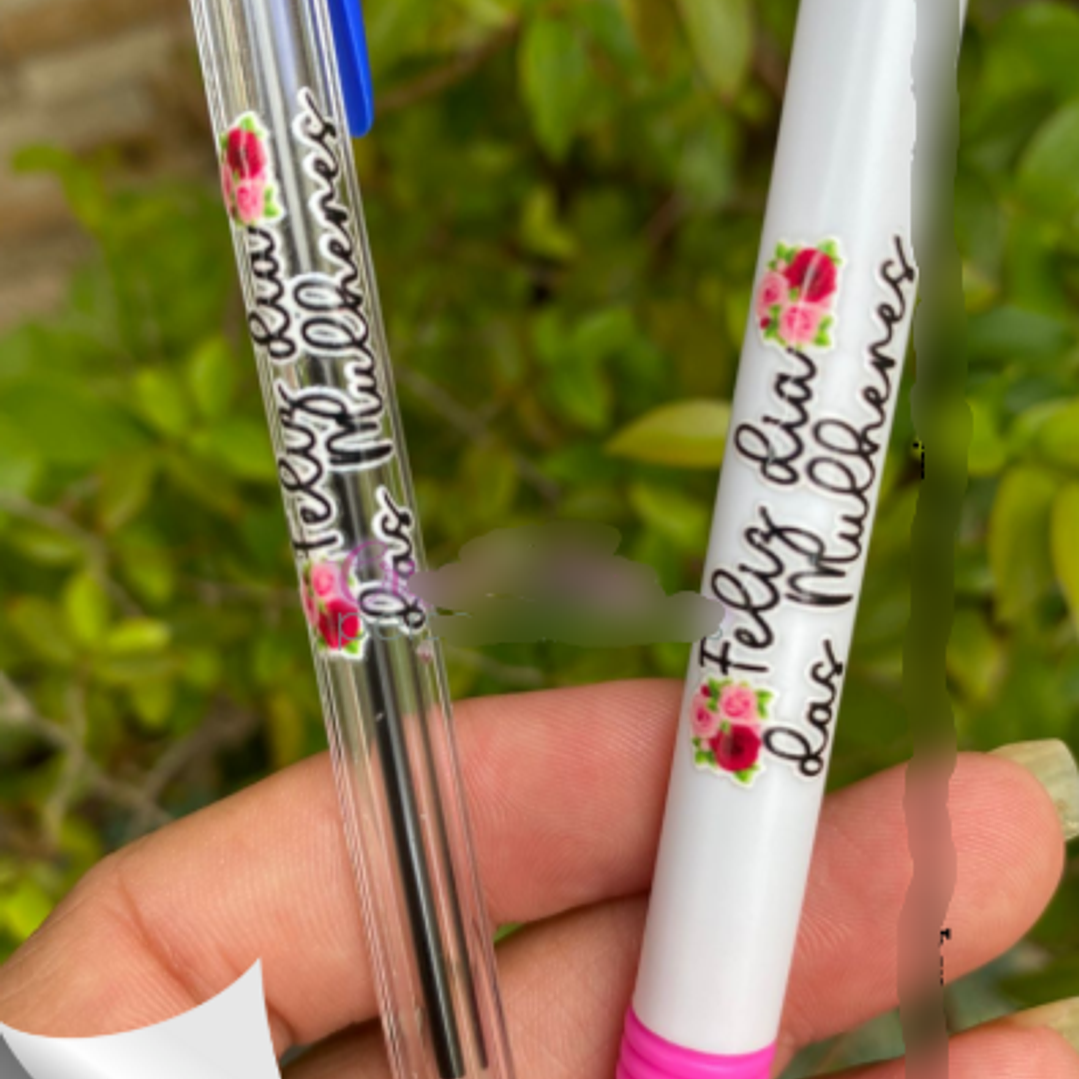 Arquivo Dia da Mulher DTF UV Arte Adesivo 1