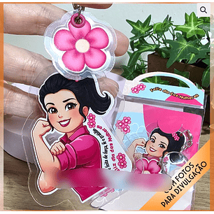 Arquivo Dia da Mulher Chaveiro de Polaseal 