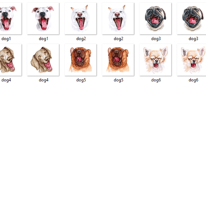 Kit Digital Cães Borcejando  2