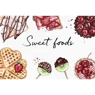 Kit Digital Doces Confeitaria 