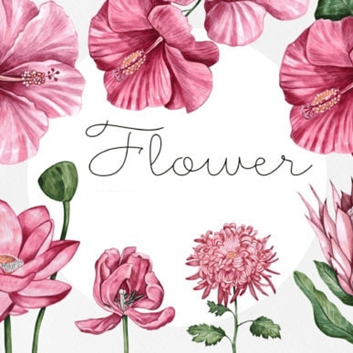 Kit Digital Flores  1