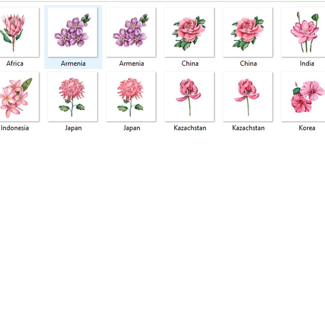 Kit Digital Flores  2