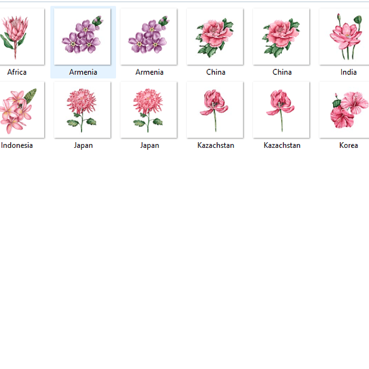 Kit Digital Flores  2