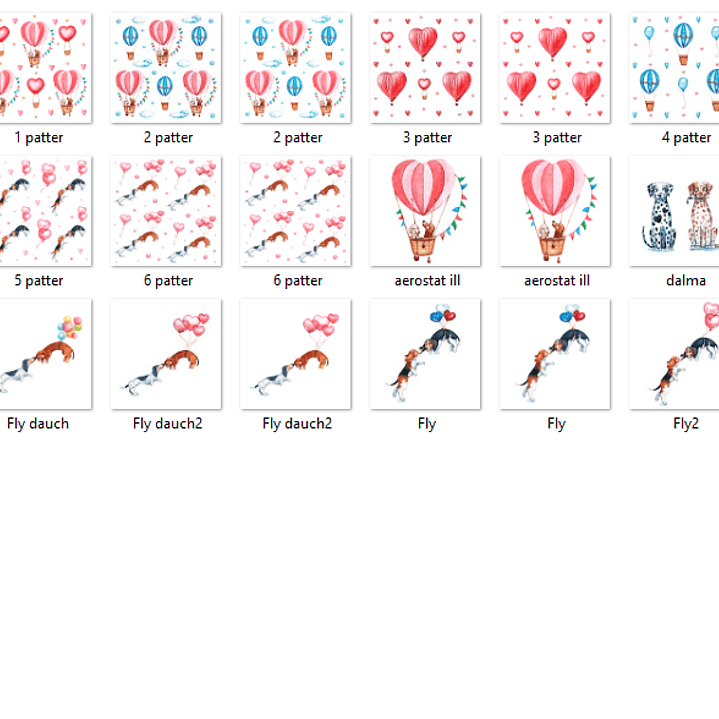 Kit Digital Pets Namorados Balão  2