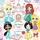 Kit Digital Princesas da Disney  - Thumbnail 1