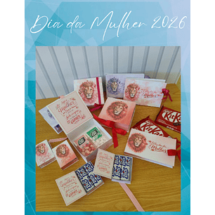 Arquivo Dia da Mulher Kit Cards  