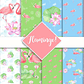 Kit Digital Papeis Flamingo  - Thumbnail 1