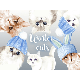 Kit Digital Gatinhos Fofinhos 