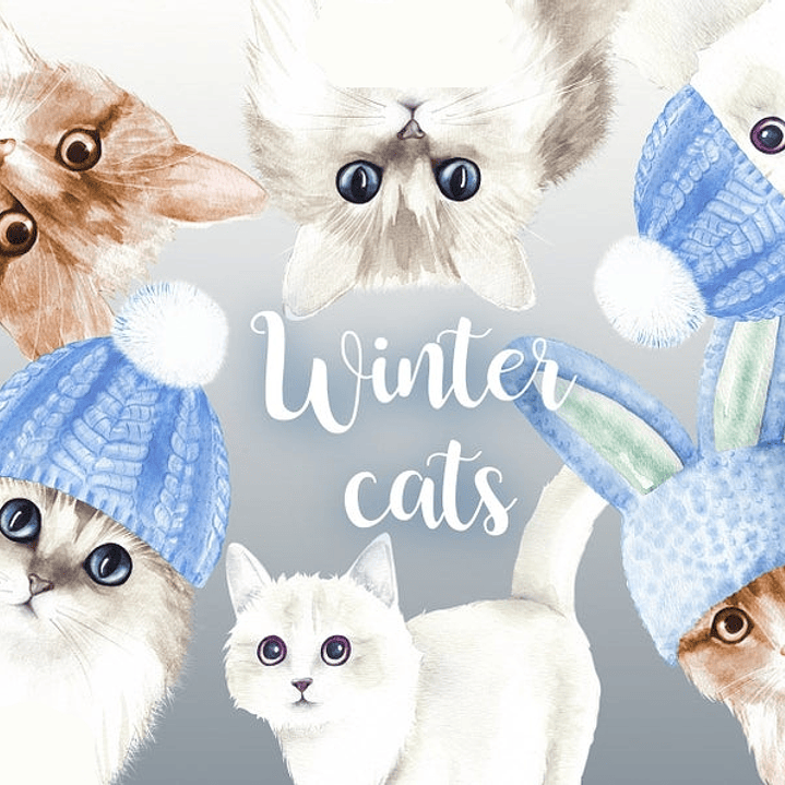 Kit Digital Gatinhos Fofinhos  1