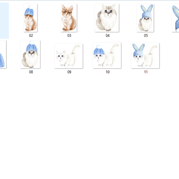 Kit Digital Gatinhos Fofinhos  2