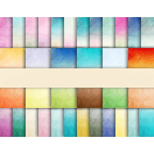 Kit Digital Papeis Aquarela 