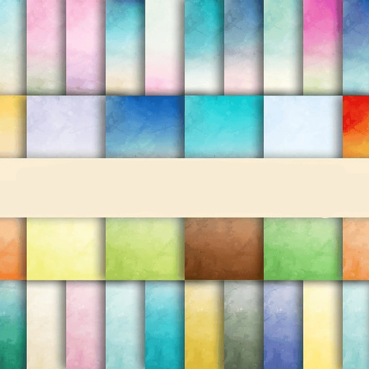 Kit Digital Papeis Aquarela  1