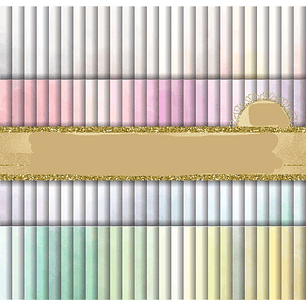 Kit Digital Papeis Aquarela em Degradé