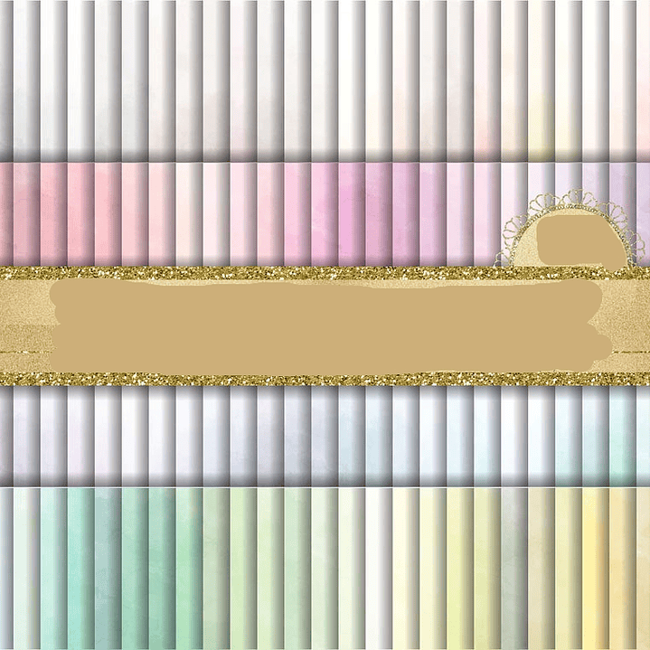 Kit Digital Papeis Aquarela em Degradé 1