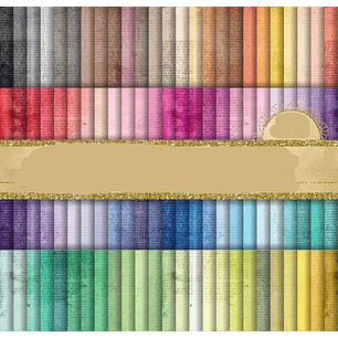 Kit Digital Papeis Jornal Antigo 