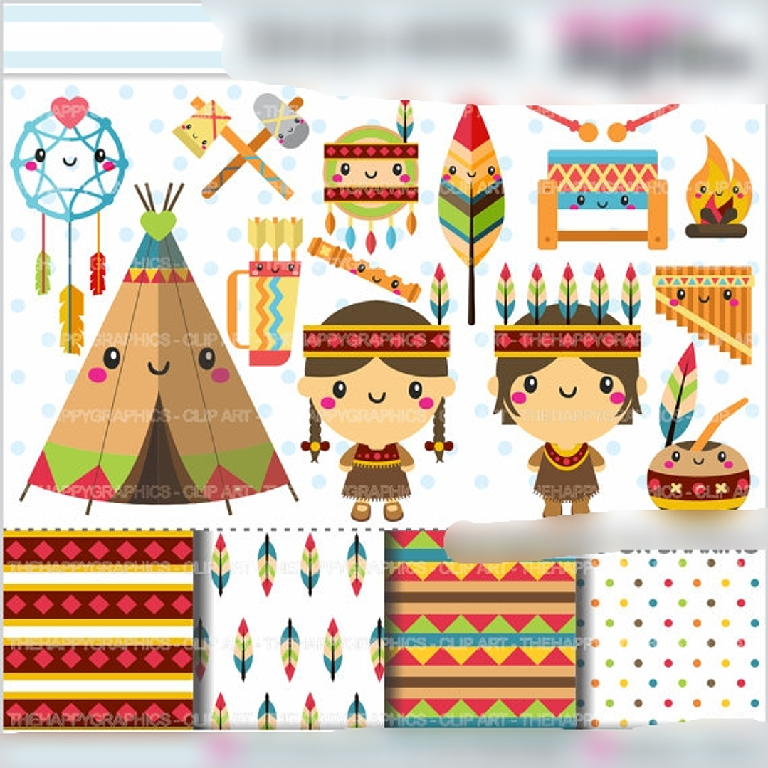 Kit Digital Toca DoS Indios  1