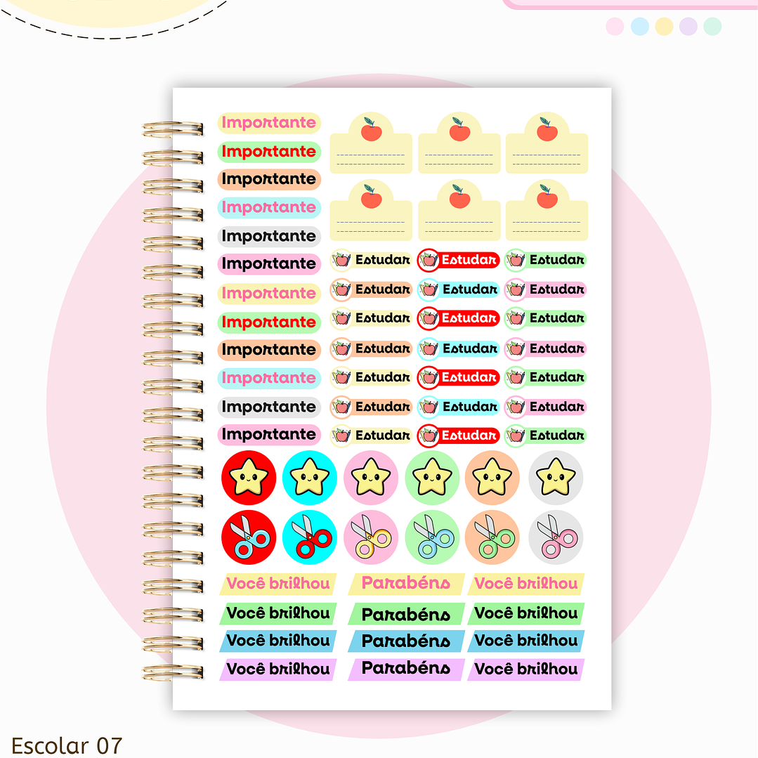 Arquivo Volta ás Áulas Adesivos Vistos 3