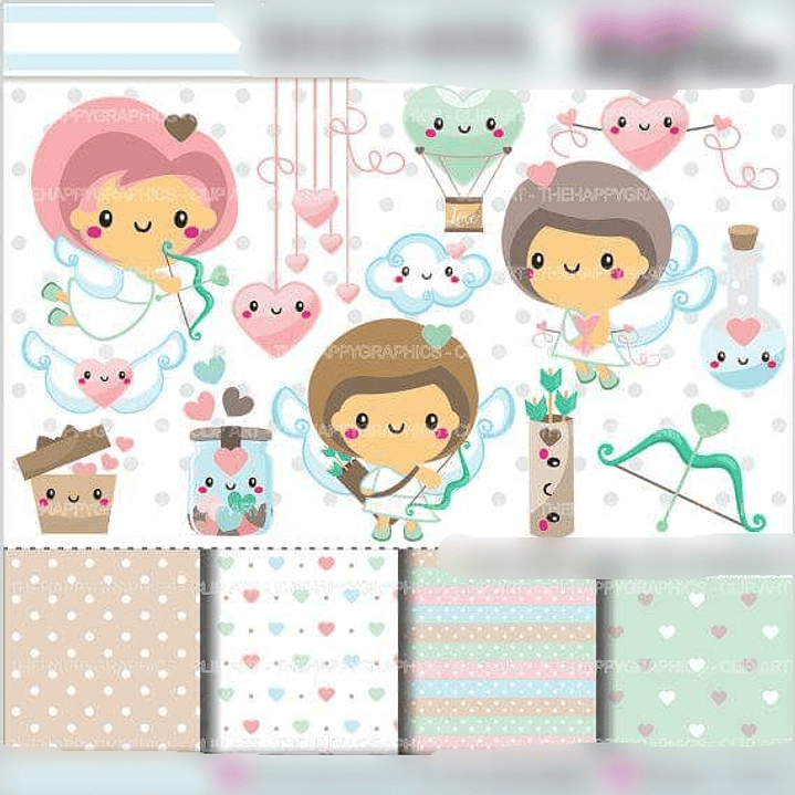 Kit Digital Cupidos Cut 1