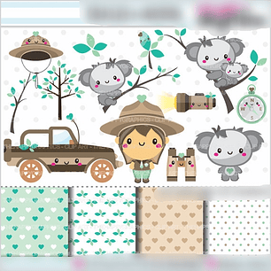 Kit Digital Coala Babys 