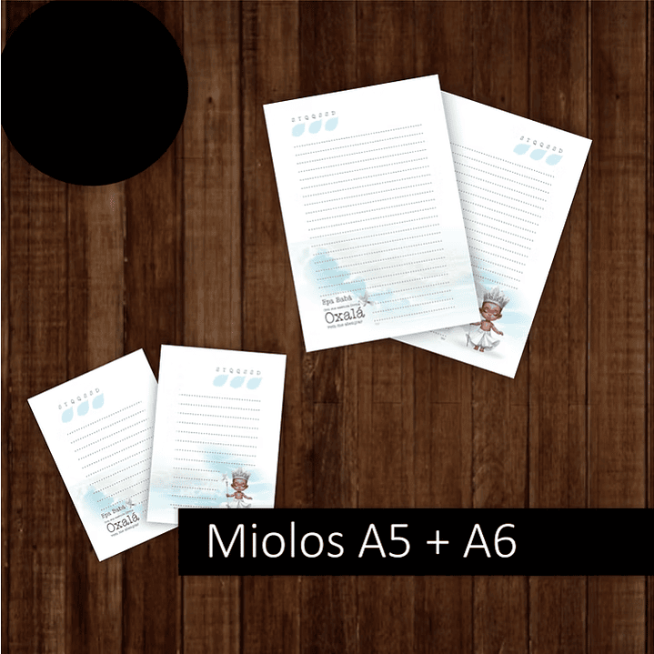 Arquivo Combo Encadernação Orixá Oxalá 2