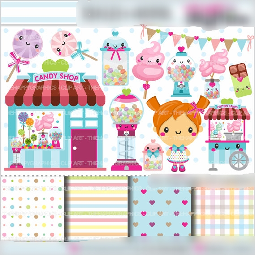 Kit Digital Lojinha de Doces  1