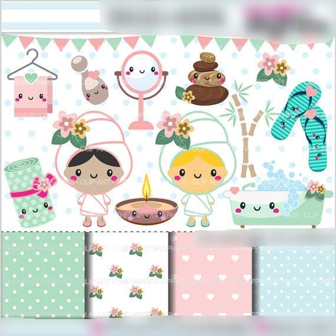 Kit Digital Spa Menina 1