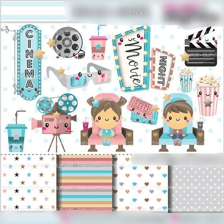 Kit Digital Ursinho de Pelucia  1