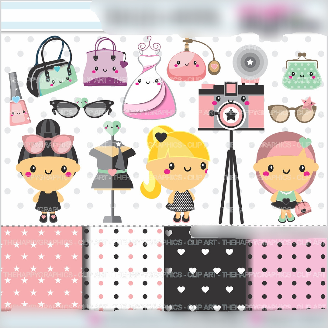 Kit Digital Modelo Fashion 1